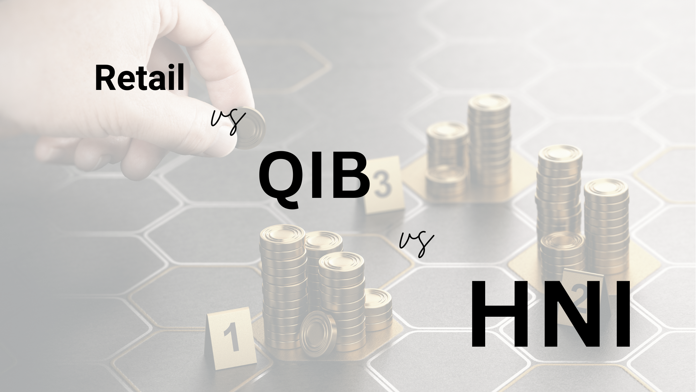Retail vs QIB vs HNI